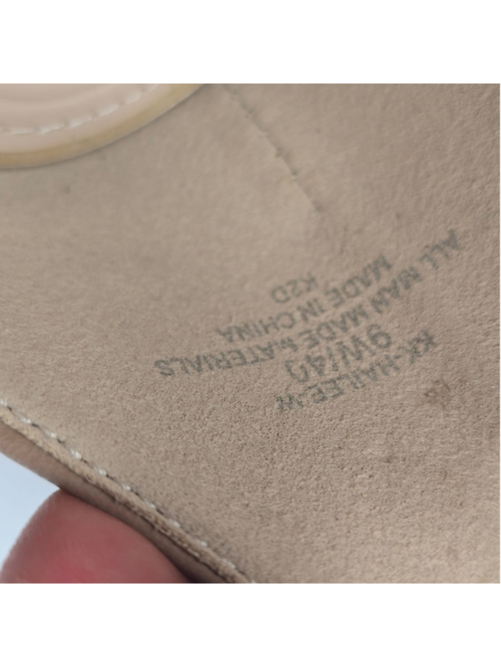 Kelly & Katie Hailee Block Heel Sandal In Taupe Size 9 NEW - Picture 6 of 6